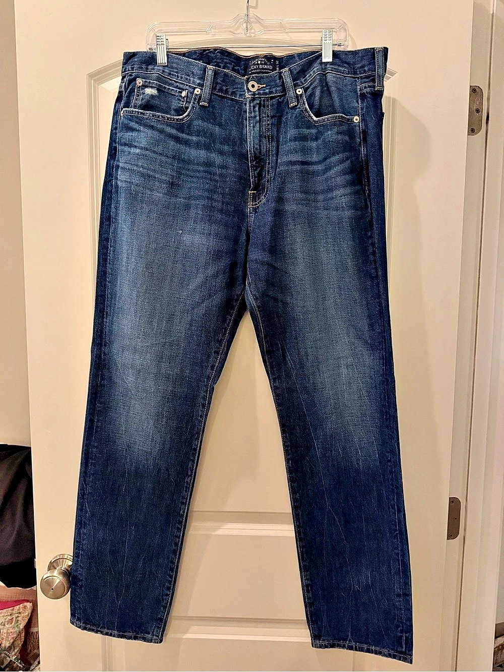 Lucky Brand 121 Heritage Slim Men’s Jeans – 36 x 32 – Medium/Dark Wash